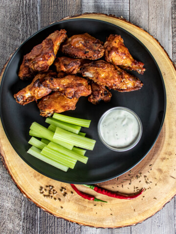 spicy oven baked chicken wings
