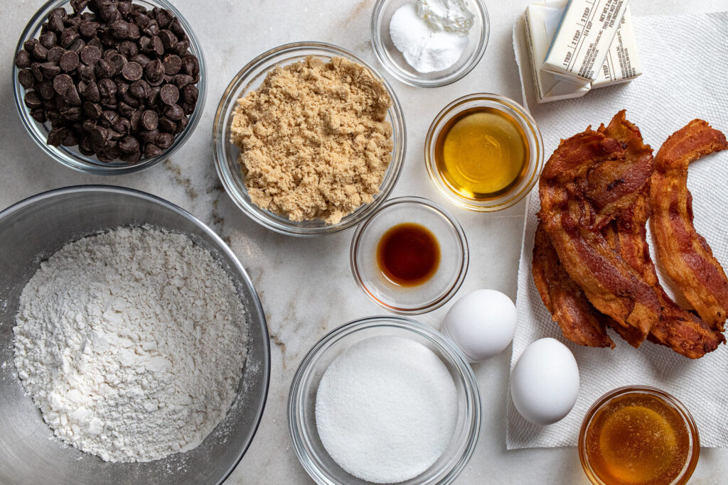 Bourbon Bacon Chocolate Chip Cookies The Night Owl Chef