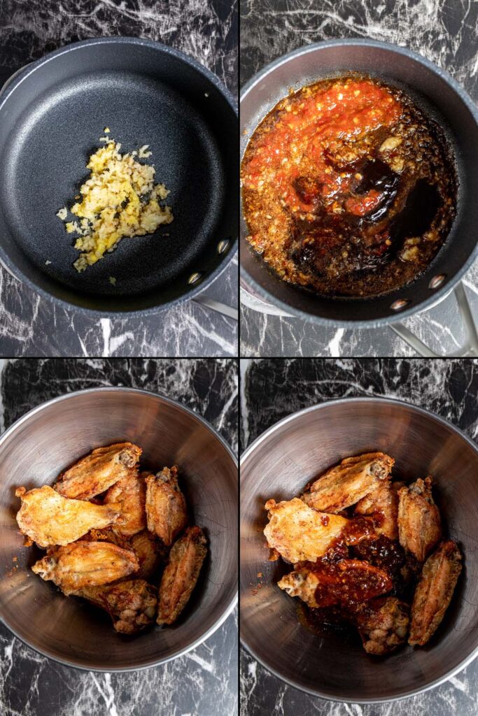4 steps to making Chinese chicken wings