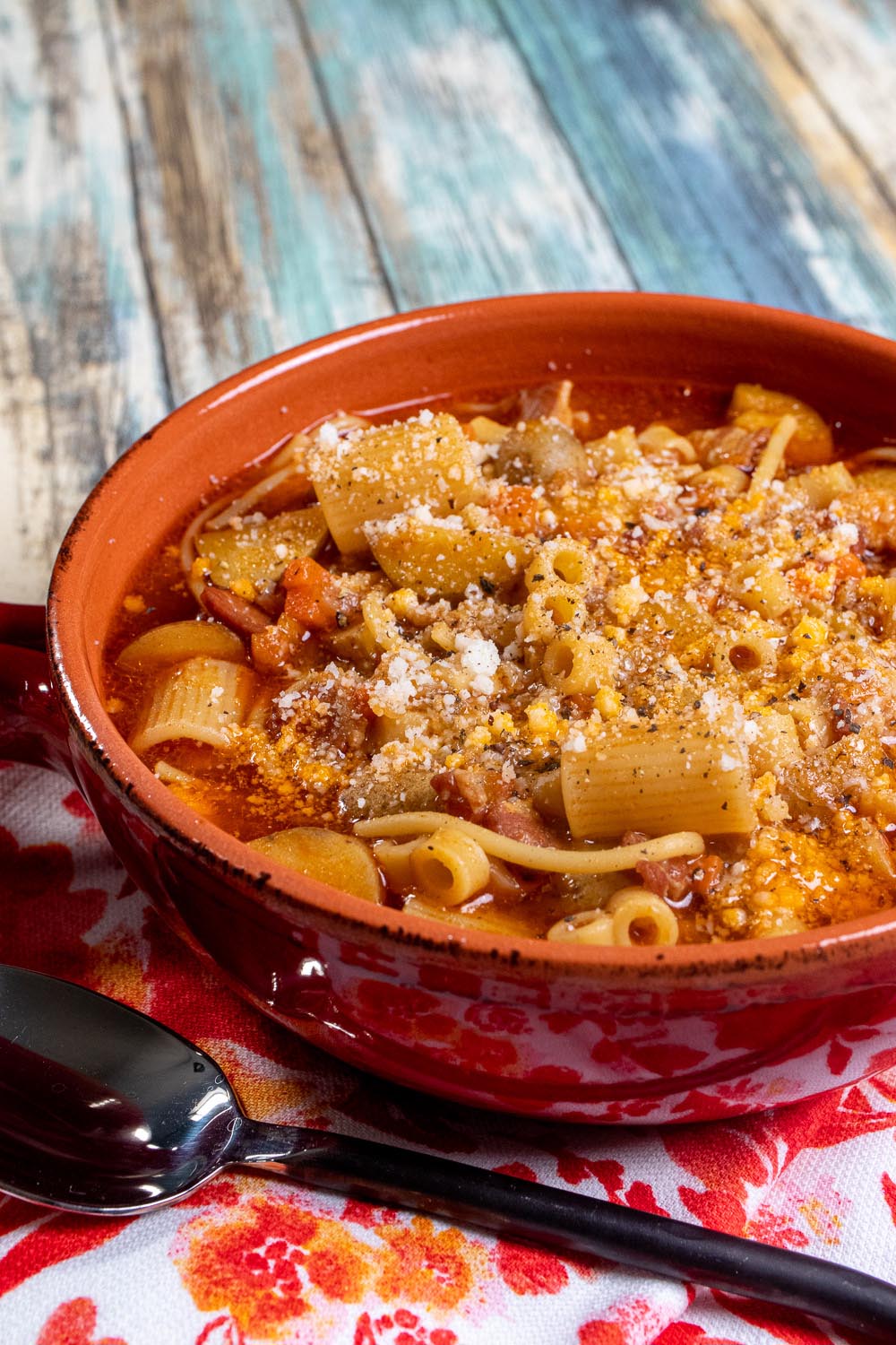 Pasta and Potato Soup (Pasta e Patate) The Night Owl Chef