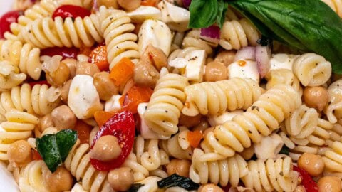 pasta salad dressing without red wine vinegar Vegan Pasta Salad