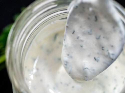 Homemade Buttermilk Ranch Dressing