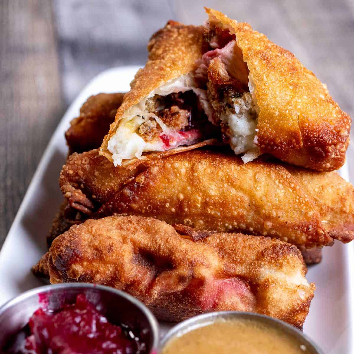 Thanksgiving Leftover Egg Rolls-image