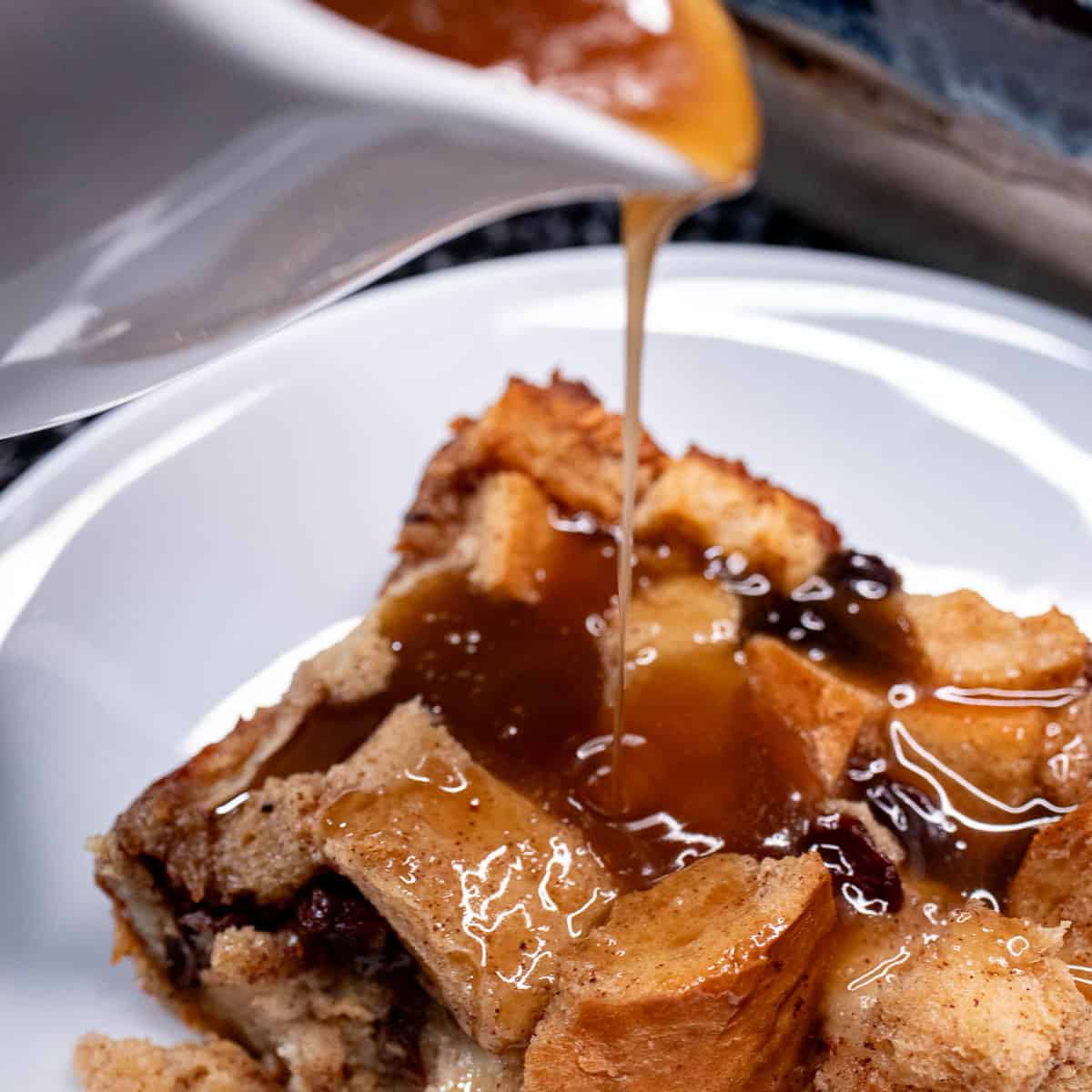 New Orleans Bread Pudding with Bourbon Sauce-image